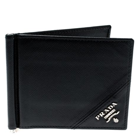 men black prada wallet ebay|prada wallet with money clip.